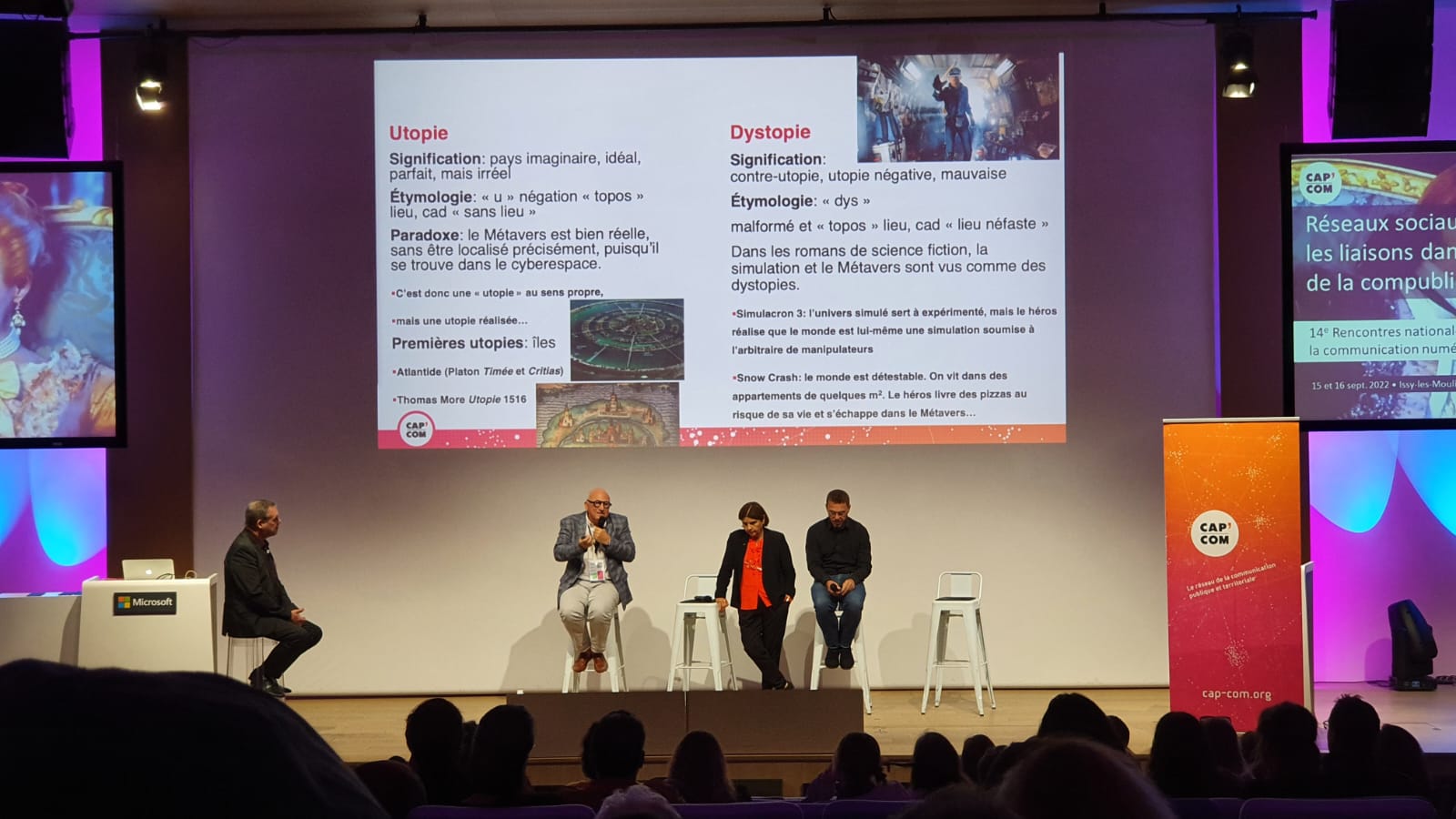 Conférence sur le métavers aux Rencontres nationales du numérique Cap'Com